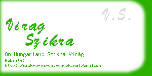 virag szikra business card